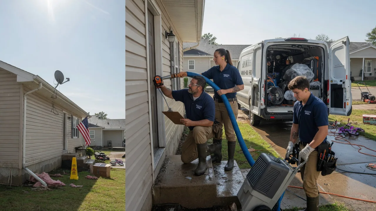 Ceiling Water Damage Restoration in Bowling Green, MO near me